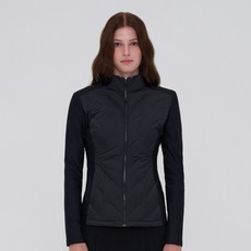 JDX JDX 여성 배색 경량 다운 점퍼(X1WDU7131BK)