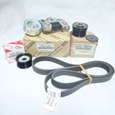 TOYOTA / LEXUS 汽車皮帶惰輪與發電機皮帶組, 1個, NX200T 2014年7月後適用,皮帶惰輪-冷氣固定