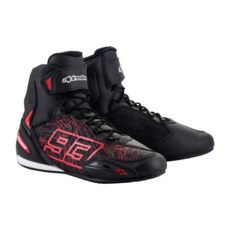 Alpinestars MM93 Austin RIDING SHOES 防摔短靴, 黑白紅, EU 40.5