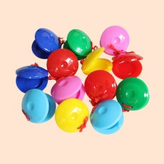 튜링르 초등학교 학습용 캐스터네츠 2종, 하늘 2개 세트