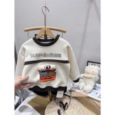 LC.kids 立體漢堡 大學T