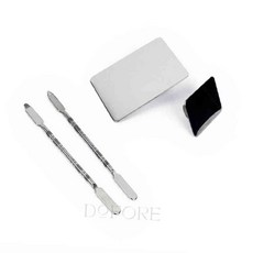 메이크업 팔레트 양면스파츌라 세트 메이크업팔레트스텐, 1세트, one