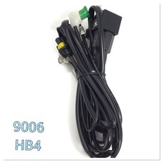 35W H1 H3 H7 H8 H9 H10 H11 9005 9006 HID大燈線組 氙氣燈改裝線組 帶繼電器線束, 1個