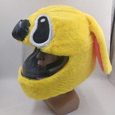 라이더 핫템23종 오토바이헬멧커버 탑박스 하이바, 스티치 옐로우