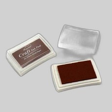 잉크패드 브라운잉크 브라운 갈색잉크패드 컬러, 본상품