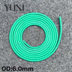 YUNI L型 彎頭 轉直頭 6.5mm 轉 3.5mm TRS 立體 錄音介面訊號線, 1個, 綠色線材,50公分 含雙頭