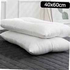 편안한 목지지 구름 경추 베개솜 40x60 화이트 베개 꿀잠베개