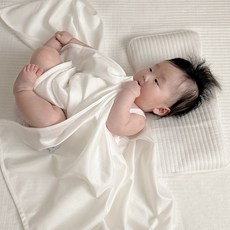 올포홈 리본 화이트 듀라론 냉감 블랭킷