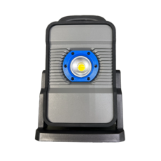 20W LED工作燈，適用於BOSCH、HIKOKI、Makita、Panasonic電池，帶磁性底座和掛鉤, 1個