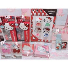 Hello Kitty 造型隨身碟 16G/8G 單槽讀卡機, 1個, F-8G