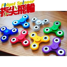 【指尖飛輪】大三軸 指尖陀螺 Fidget Spinner 手指陀螺 台灣設計製造 日系軸承, 1個, 白