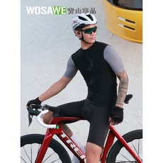 WOSAWE春夏季自行車騎行短袖短褲套裝速幹透氣上衣側兜口袋騎行褲 公路車服 騎行褲 單車服 單車上衣 自行車褲 單車褲