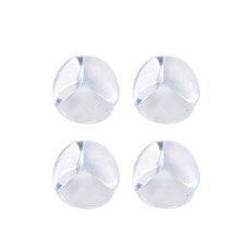 셀엔드 투명 하트 모서리보호대 4p 계단모서리 코너보호대, 1개