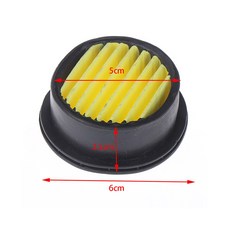 4PCS 공기 압축기 필터 요소 소음기 머플러 내부 펌프 진공 5CM 청소기