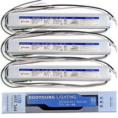 두영조명 전자식 형광등 안정기 FPL 36w 1등용 3개입, 1세트