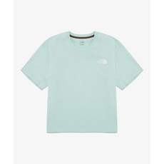 노스페이스 NT7UR42B 여성 TNF 한글 반팔 라운드티MINT 1626249