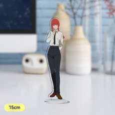 체인소맨 레제편 레제 아크릴 스탠드 보호 필름 폭탄의 악마 굿즈 16.8cm, 마키마