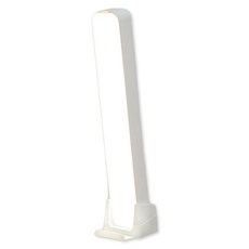 磁吸可調角度USB充電式LED閱讀燈 (三色光/附直立底座) LED檯燈 USB檯燈, LI-63 LED閱讀燈, 白色