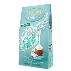 Lindor 코코넛 밀크 초콜릿 트러플스, 144g, 1개