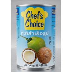 태국 쉐프초이스 코코넛밀크 400ml x 3개 코코넛우유 연유 베이킹 동남아요리 Chef's Choice coconut milk