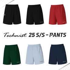 테크니스트 TNP6505 5컬러 반바지 우븐 팬츠 남성 여성 커플 배드민턴 탁구 스쿼시 스포츠웨어