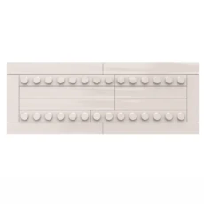 열쇠 고리 호환 클래식 벽돌 멀티 컬러 빌딩 블록 장난감, 19 해군