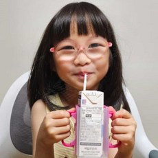 접이식 우유팩 홀더 아기팩음료홀더 아기우유손잡이