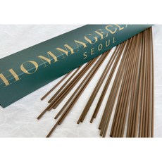 60cm 대형 디퓨저 스틱 롱 리드스틱 리필 교체용 거실 반려동물 공간 추천, 30개입, 1개, 브라운