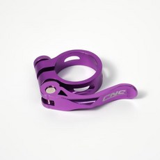 CNC 자전거 액세서리 산악 시트 포스트 클램프 용 안장 27.2 30.9 31.6 MTB 31.8 34.9mm 사이클링 부품, 11)34.9mm Purple
