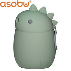 Asobu Bestie food jar 真空保溫食物罐，不銹鋼真空食品罐，美食罐，隨行餐罐，加拿大品牌, 1個, 恐龍