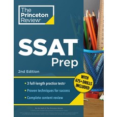 (英文圖書)Princeton Review SSAT Prep 2nd Edition: 3 Practice Tests + Review & Techniques... 平裝版, Princeton Review, 英文