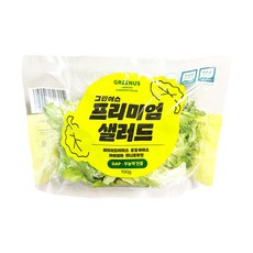 그린어스샐러드 무농약 친환경 유러피안 샐러드 간편 파우치, 7개, 100g