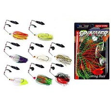 더이케이 씨타임 스피너베이트 쏘가리 낚시용품 바다낚시 피싱 W39E4A7, 탠덤 14g 3