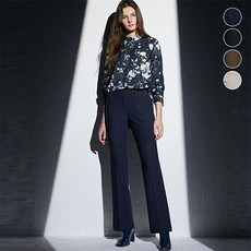 홈쇼핑 23FW 퍼펙트 핏 세미 플레어 밴딩 슬랙스 4종 택1