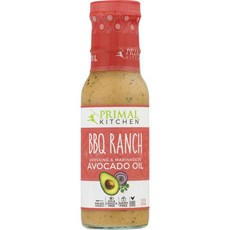 프라이멀키친 아보카도 오일 드레싱 & 마리네이드 BBQ 랜치 글루텐 프리, 1개, 237ml