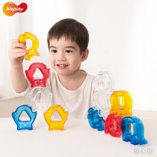 童心園 Weplay 晶奇樂園 Crystal Carnival 堆疊益智玩具, 1個