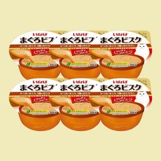 이나바 비스크컵, 가다랑어&참치&3종혼합육수, 70g, 6개