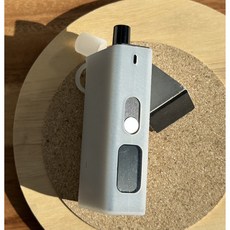 레더크레프트 발라리안 맥스프로 전자담배 NEW버젼 구버젼 호환 케이스, 1개, 실리콘 반투명화이트(NEW버젼 구버젼 호환)