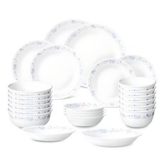 Corelle Brands 康寧餐具 法式藍 6人份韓式餐具組 24p, 混合色, 餐具8種, 1套