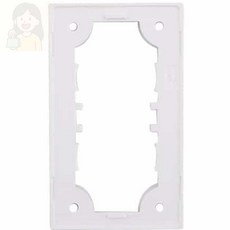 스토어-다유 배선정리보조대 콘센트보조대 1구 전기벽고정