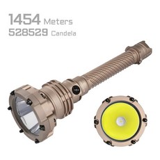ACEBeam P20 專業遠射強光手電筒, 1個, SFT-90X LED, 5600lm