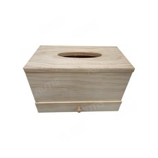 AR BT0019 雙層面紙盒 蝶古巴特DIY拼貼木器 手作面紙收納盒