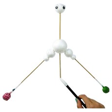 신기한과학 무게중심 실험 대나무새 10인 조립키트 엄마표 초등기관 교과연계실험