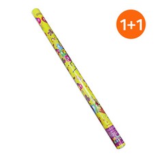 1+1 특대형 공기압 은박 릴테이프 폭죽 98cm 파티 생일축하 행사 축포 에어팡, 1세트