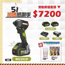 威克士 WU291D 套裝, 1個