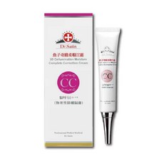 Dr.Satin 魚子奇蹟柔瑕CC霜 SPF50+ 30g 隔離防曬 修飾潤色, 1個, 膚色