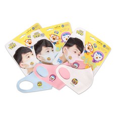 총3매 배송 숨편한 향균 3종 / 마스크(소형) 뽀로로 (색상랜덤배송), 상세페이지 참조