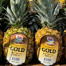 스위티오 Dole 고당도 골드 프리미엄 파인애플, 파인애플 2수(2.4kg~2.8kg내외), 1개, 1.2kg