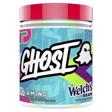 GHOST DRINK 胺基酸 EAA BCAA 補水 韋氏葡萄口味, 1個, 422g