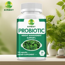 프로바이오틱스 - 프리바이오틱스 소화효소 사과식초, 1개, 120정